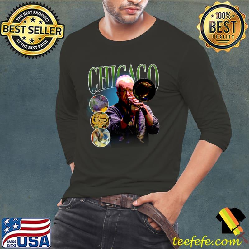 The Beat Goes On Chicagos Band's Legacy T-Shirt Long Sleeve Tee The Beat Goes On Chicagos Band's Legacy T-Shirt Long Sleeve Tee