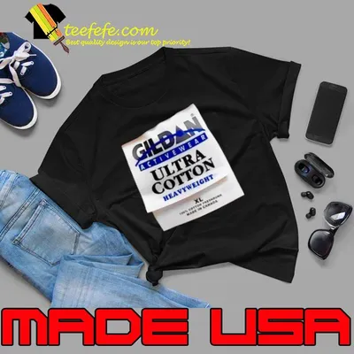 The big gildan tag shirt