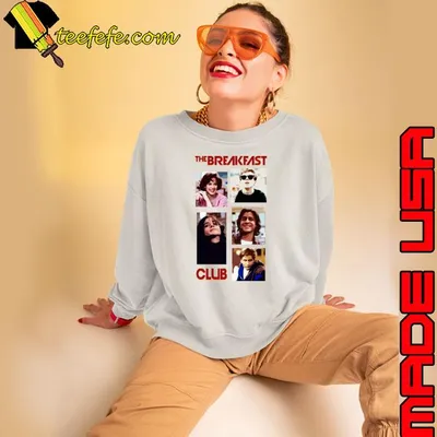 The Breakfast Club 80s Retro 1985 American independent teen T-Shirt
