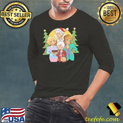The Golden Girls Xmas Tree Merry Christmas shirt