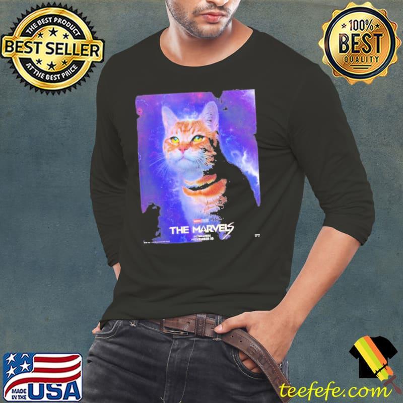 The Marvels Goose Characters Poster In Theaters November 10 Unisex Shirt Long Sleeve Tee The Marvels Goose Characters Poster In Theaters November 10 Unisex Shirt Long Sleeve Tee