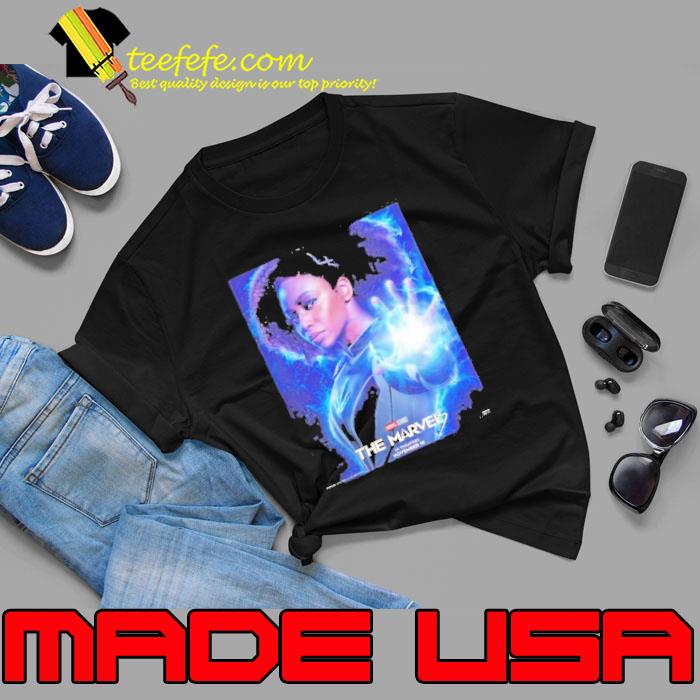 The Marvels Monica Rambeau Characters Poster In Theaters November 10 Classic Shirt