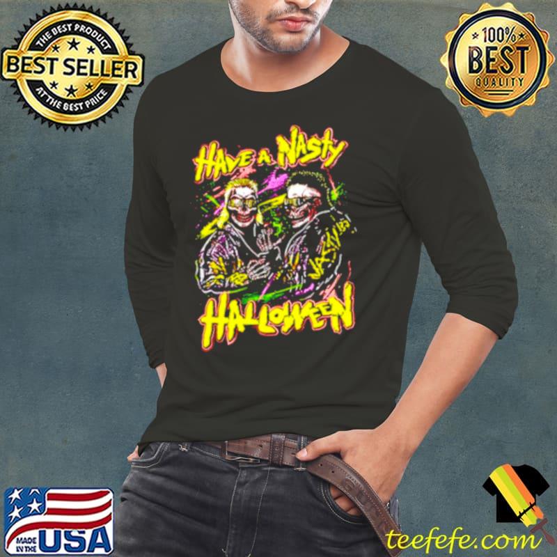 The Nasty Boys Have a Nasty Halloween s Long Sleeve Tee The Nasty Boys Have a Nasty Halloween s Long Sleeve Tee