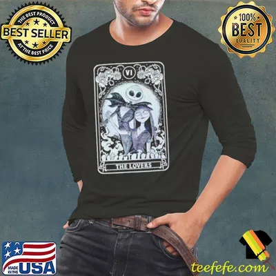 The Nightmare Before Christmas Tarot Card lovers shirt