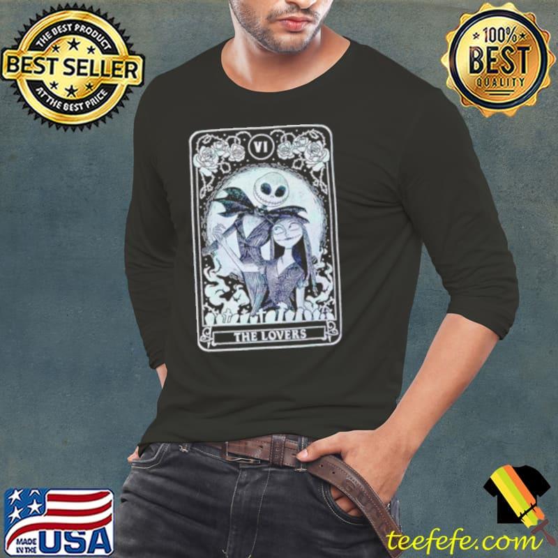 The Nightmare Before Christmas Tarot Card lovers shirt