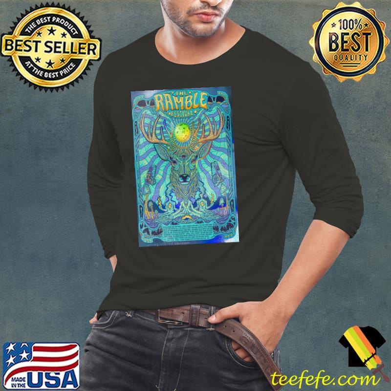 The Ramble Festival Camp Ramblewood Darlington Oct 2023 Poster s Long Sleeve Tee The Ramble Festival Camp Ramblewood Darlington Oct 2023 Poster s Long Sleeve Tee