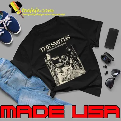 The Smiths Sad About The Wrong Boy Rock Music Band T-Shirt