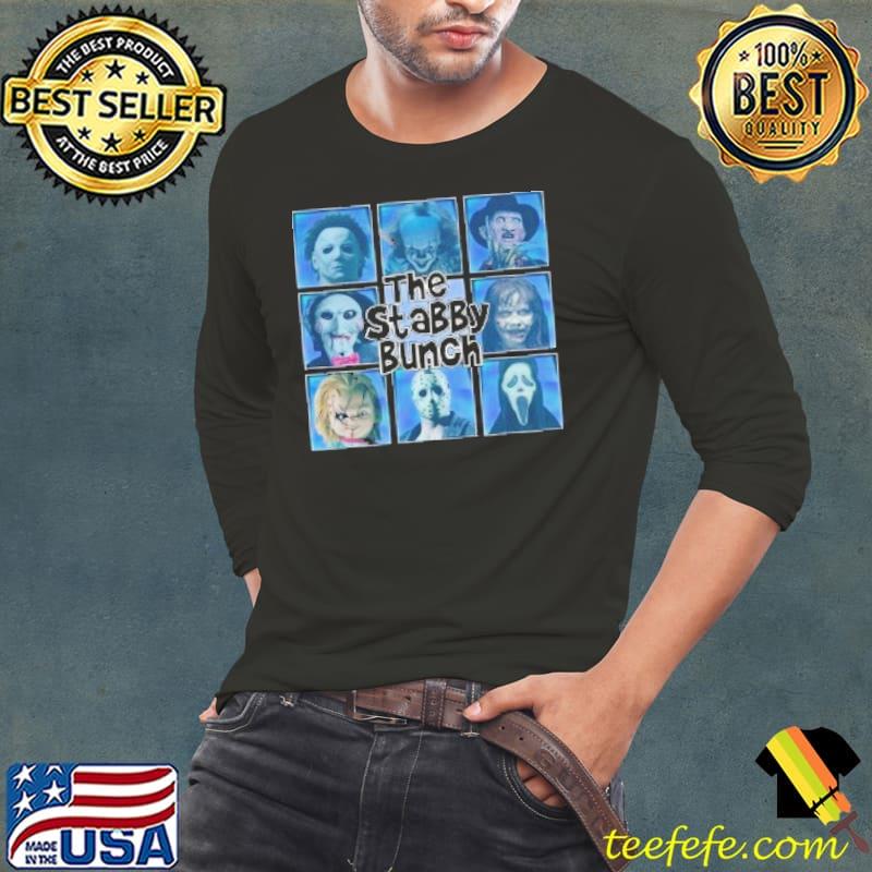 The Stabby Bunch Horror Serial Killer Halloween Shirt Long Sleeve Tee The Stabby Bunch Horror Serial Killer Halloween Shirt Long Sleeve Tee