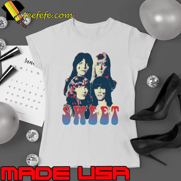 The Sweet Musicianband Hard Rock 1970s shirt
