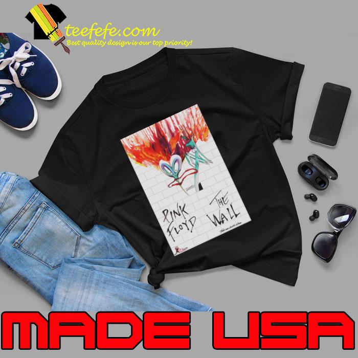 The Wall Double Pink Floyd Signature Watercolor T-Shirt The Wall Double Pink Floyd Signature Watercolor T-Shirt
