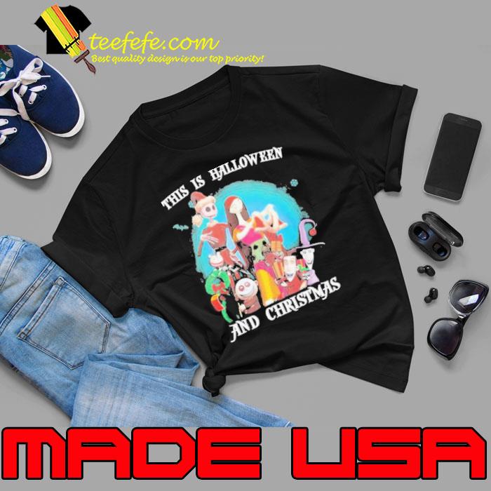 This is halloween and Christmas shirt This is halloween and Christmas shirt