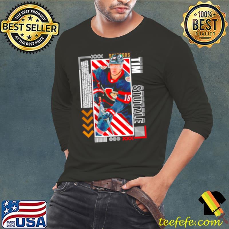 Tim Stutzle Hockey Paper Poster Senators s Long Sleeve Tee Tim Stutzle Hockey Paper Poster Senators s Long Sleeve Tee