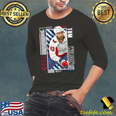 Tom Wilson Canadian professional ice hockey right winger for the Washington Capitals T-Shirt