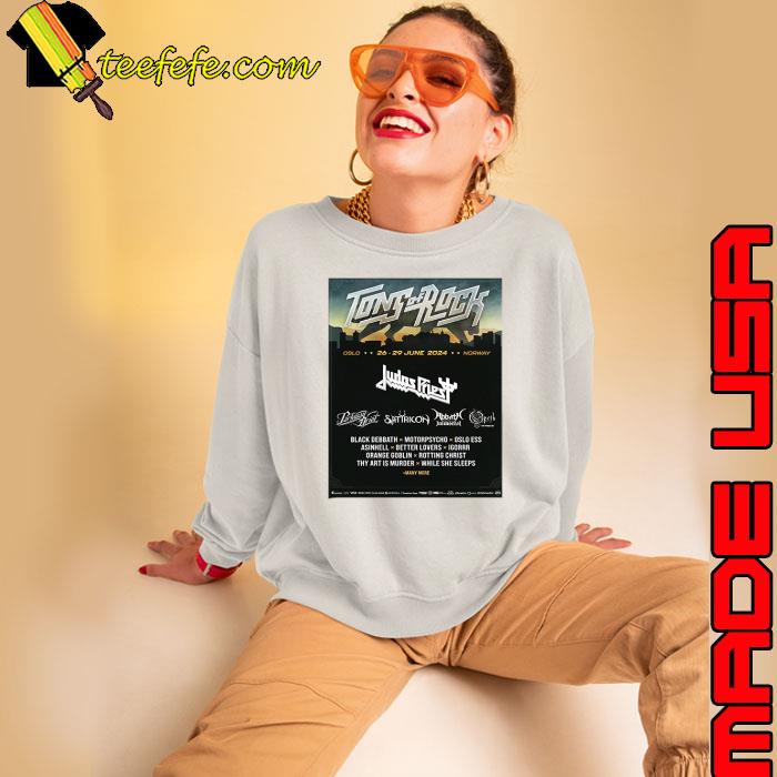 Tons Of Rocks Oslo Norway 26 29 June 2024 Judas Priest Line Up List Shirt Tons Of Rocks Oslo Norway 26 29 June 2024 Judas Priest Line Up List Shirt