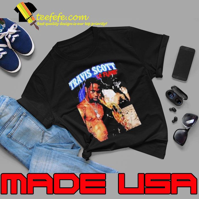Travis Scott La Flame Shirt