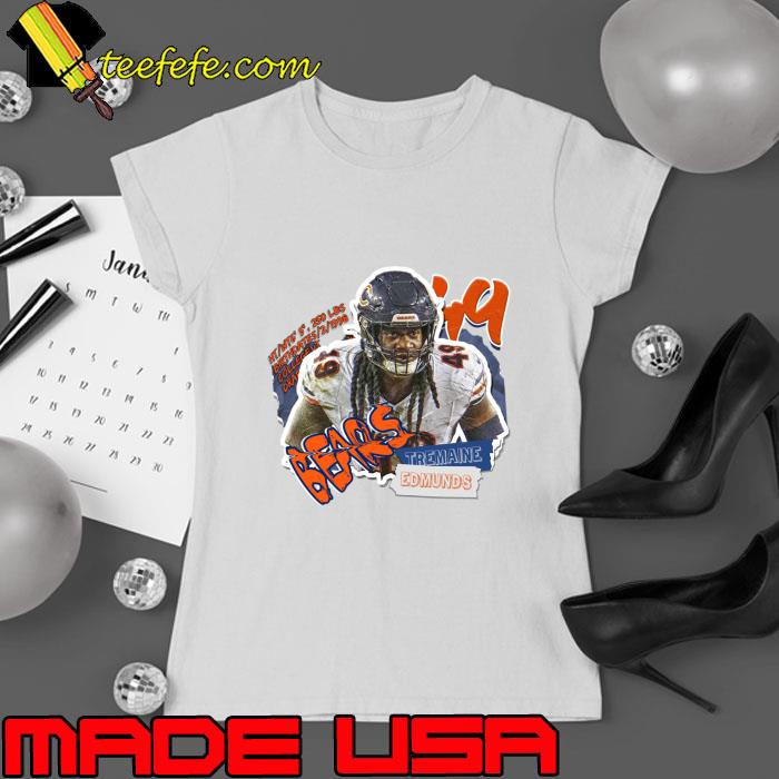 Tremaine Edmunds American football linebacker Paper Poster Bears T-Shirt