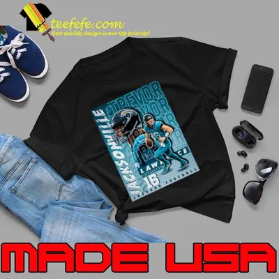 Trevor Lawrence American football quarterback Jacksonville Jaguars T-Shirt