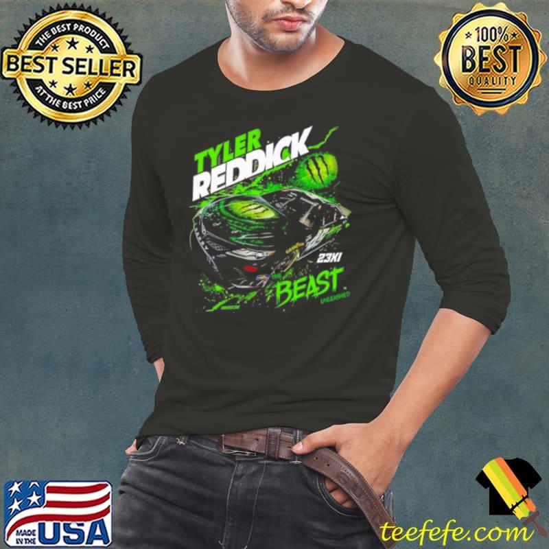 Tyler Reddick 23XI Racing The Beast Monster Shirt Long Sleeve Tee Tyler Reddick 23XI Racing The Beast Monster Shirt Long Sleeve Tee