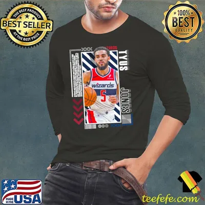 Tyus Jones American professional basketball player for the Washington Wizards T-Shirt