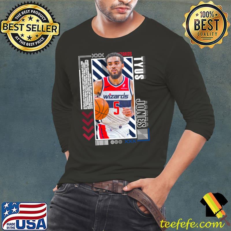 Tyus Jones American professional basketball player for the Washington Wizards T-Shirt