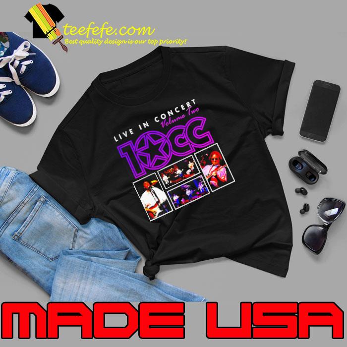 Une Nuit A Paris 10cc Band shirt Une Nuit A Paris 10cc Band shirt