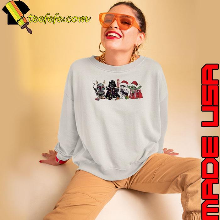 Vintage Disney Star Wars Christmas Baby Yoda Shirt Sweatshirt Vintage Disney Star Wars Christmas Baby Yoda Shirt Sweatshirt
