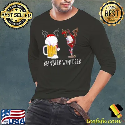 Winedeer Reinbeer Couples Christmas 2023 shirt