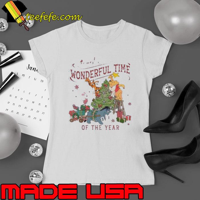 Winnie The Pooh Wonderful Time Of The Year s Ladies tee Winnie The Pooh Wonderful Time Of The Year s Ladies tee