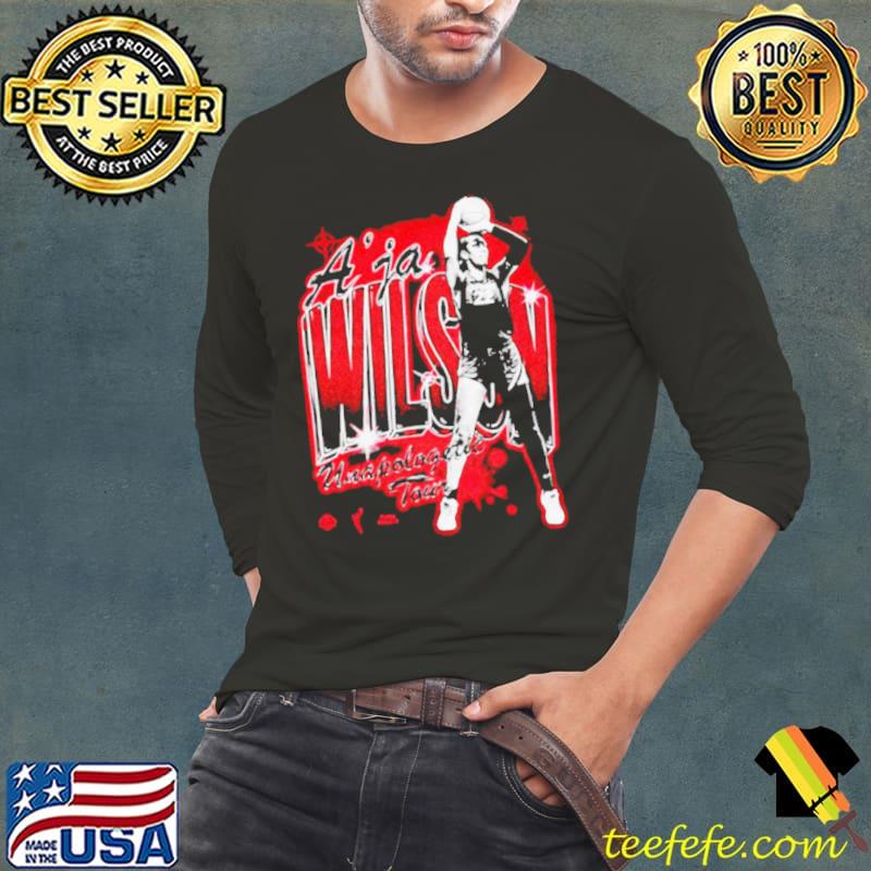 WNBA A’ja Wilson Unapologetic Tour s Long Sleeve Tee WNBA A’ja Wilson Unapologetic Tour s Long Sleeve Tee