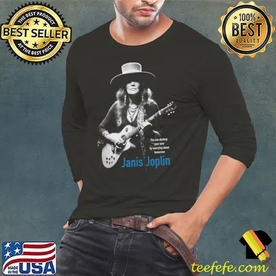 You Can Destroy Your Now Worrying About Janis Joplin Play Guitar Generation T-Shirt