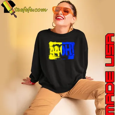 44Oh Ukraine flag shirt