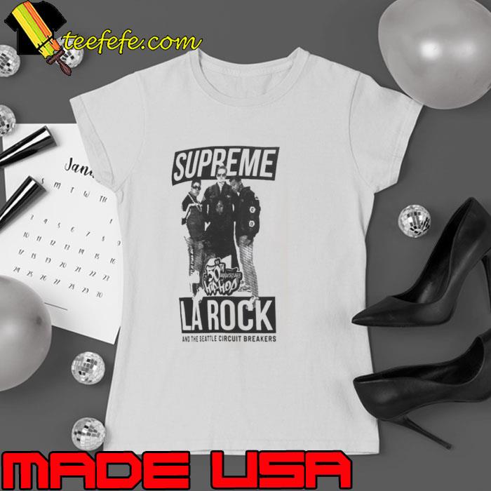 50th Anniversary of Hip Hop Supreme La Rock Graphic Shirt