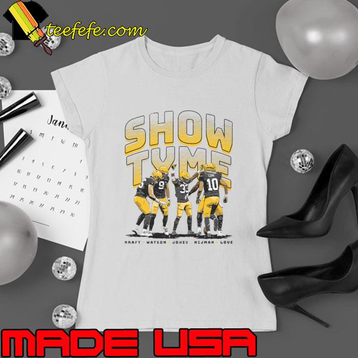 Aaron Jones American football running back for the Green Bay Packers Show Tyme T-Shirt