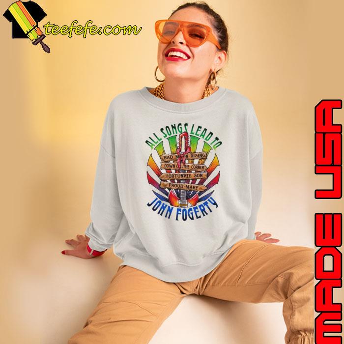 All Songs Lead To Fogerty Raglan Shirt