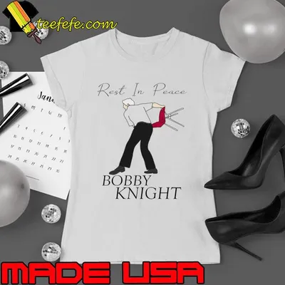 American men's college basketball coach Bobby Knight rest in peace T-Shirt