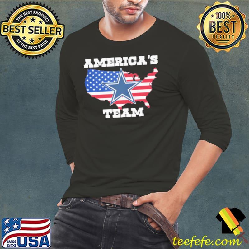 America’S Team American Flag Veteran Independence Day Dallas Cowboys Shirt Long Sleeve Tee America’S Team American Flag Veteran Independence Day Dallas Cowboys Shirt Long Sleeve Tee