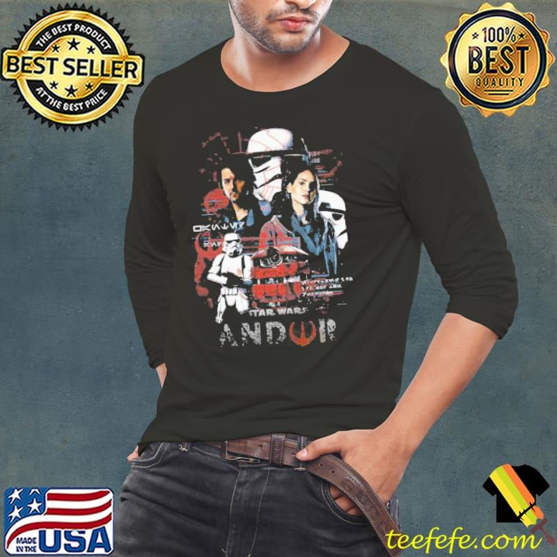 Andor Collage Shirt Long Sleeve Tee Andor Collage Shirt Long Sleeve Tee