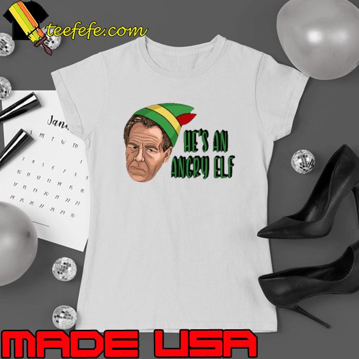 Angry Elf Christmas s Ladies tee Angry Elf Christmas s Ladies tee