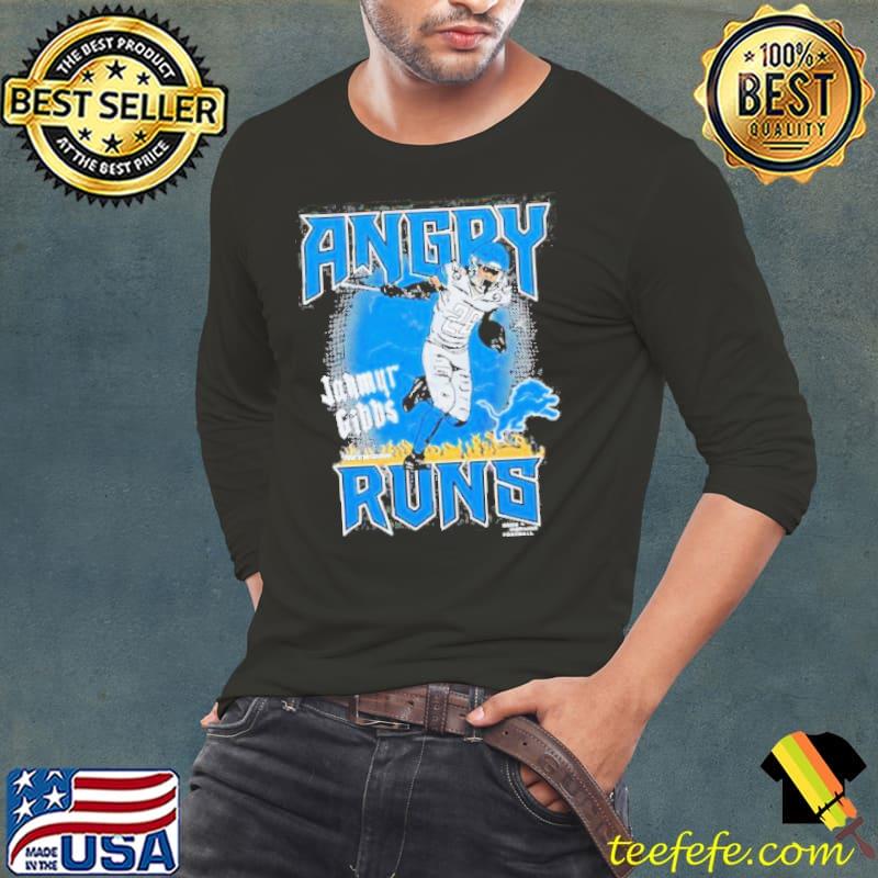Angry Runs Lions Jahmyr Gibbs Shirt Angry Runs Lions Jahmyr Gibbs Shirt