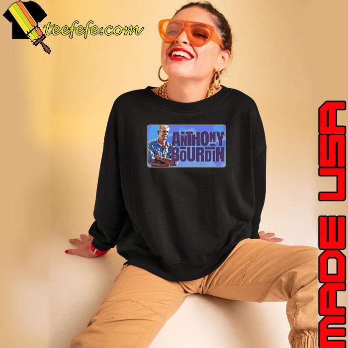 Anthony Bourdain Text Vintage Retro Style shirt