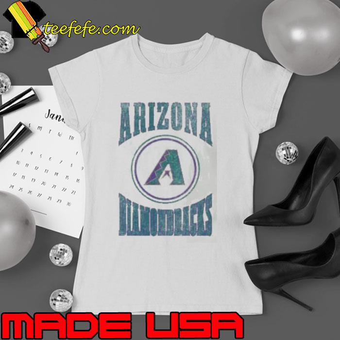 Arched Logo Slub Arizona Diamondbacks Shirt Ladies tee Arched Logo Slub Arizona Diamondbacks Shirt Ladies tee