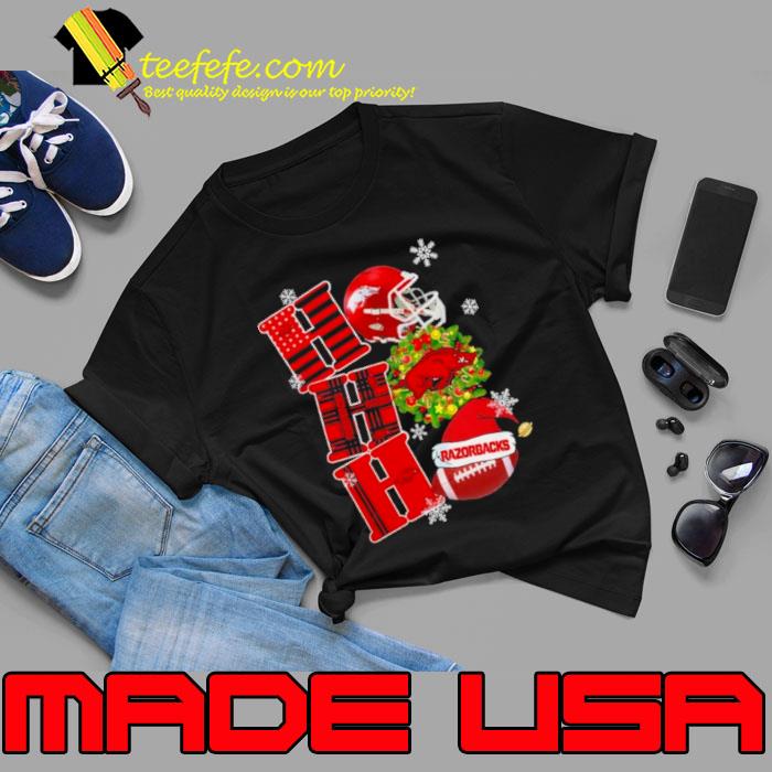 Arkansas Razorbacks Ho Ho Ho Merry Christmas s Unisex Arkansas Razorbacks Ho Ho Ho Merry Christmas s Unisex