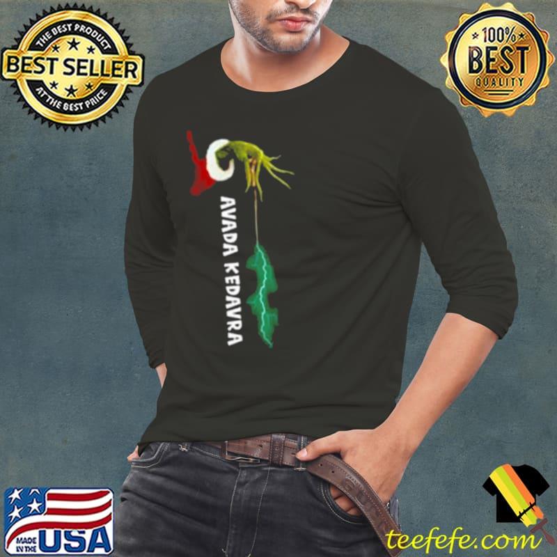 Avada Kedavra Grinch Christmas shirt