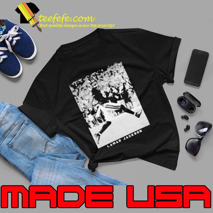 Baltimore Ravens Lamar Jackson Image Shirt Unisex Baltimore Ravens Lamar Jackson Image Shirt Unisex