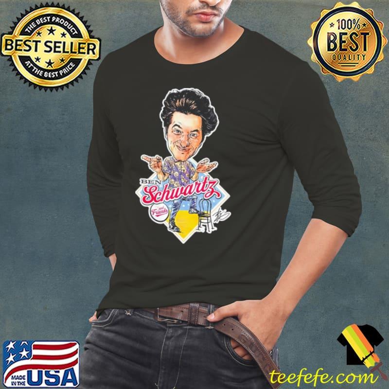 Ben Schwartz and friends cartoon s Long Sleeve Tee Ben Schwartz and friends cartoon s Long Sleeve Tee