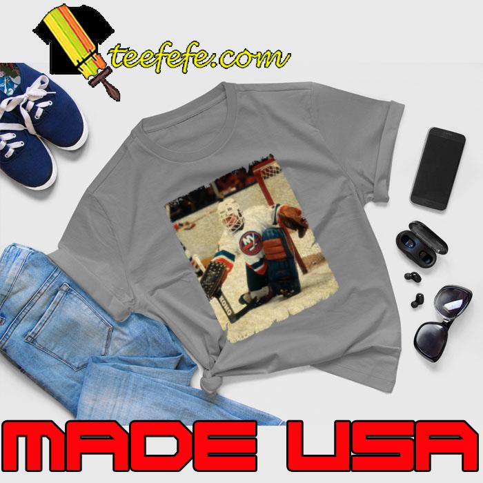 Billy Smith in New York Islanders, 1972 T-Shirt Unisex Billy Smith in New York Islanders, 1972 T-Shirt Unisex