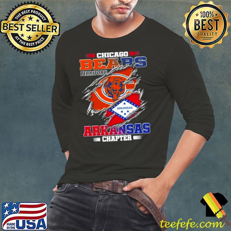 Blood Inside Me Chicago Bears Arkansas Chapter s Long Sleeve Tee Blood Inside Me Chicago Bears Arkansas Chapter s Long Sleeve Tee