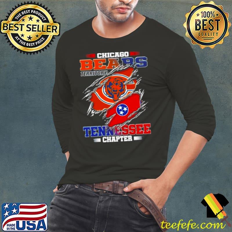 Blood Inside Me Chicago Bears Territory Tennessee Chapter s Long Sleeve Tee Blood Inside Me Chicago Bears Territory Tennessee Chapter s Long Sleeve Tee