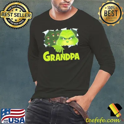 Blood Inside me Grinch’s grandpas 2024 Shirt