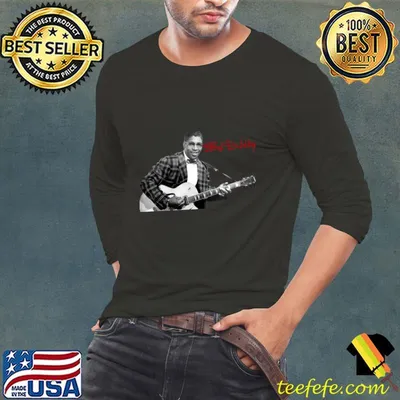 Bo Diddley signature American guitarist and singerT-Shirt